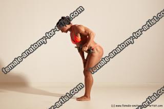 Bodybuilding reference poses of Angelina